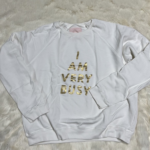 Ban.do “I am very busy” sweatshirt‎ - Picture 2 of 3